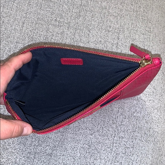 Cole Haan Leather Zipper Bag - Picture 6 of 9